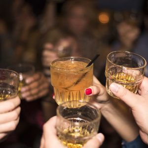 Carousing on the party