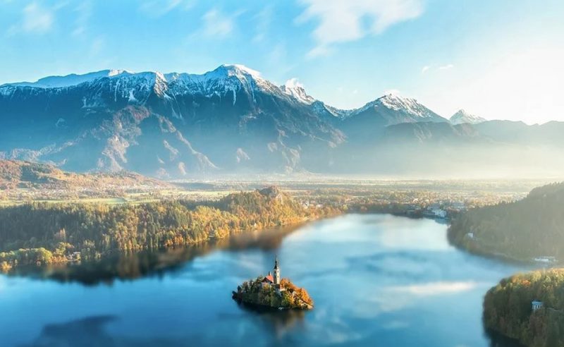 Lake Bled in Slovenia