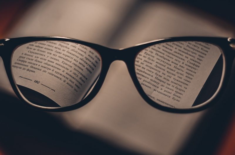 Glasses for reading