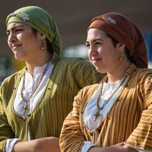 Women with kerchiefs