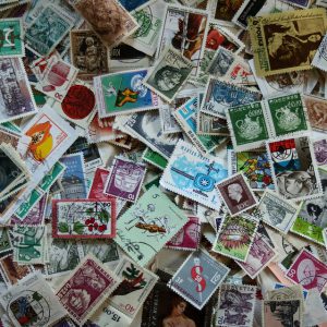 Collection of postage stamps