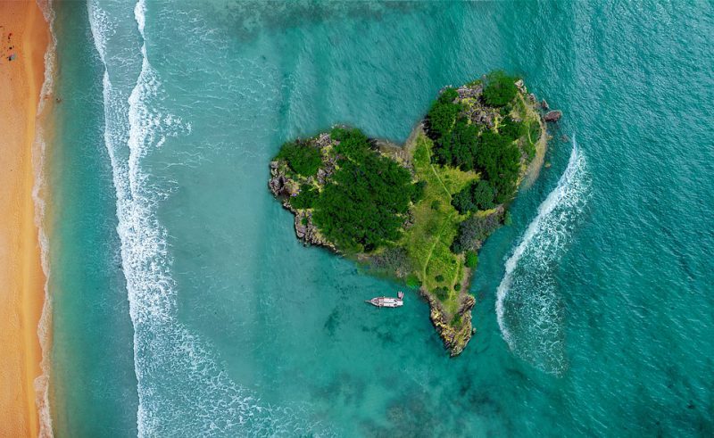Small island in Croatia
