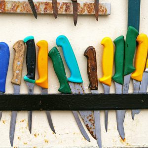 Collection of knifes