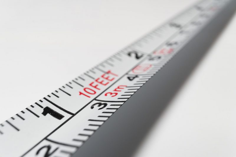 Metalic tape measure