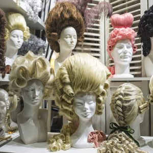 Wigs on dolls