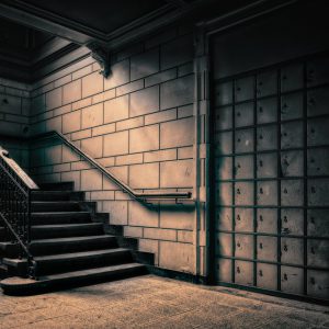 Stairs in the basement