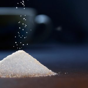 A pile of sugar