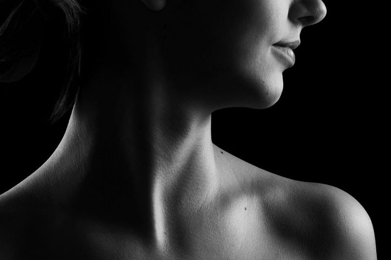 A woman's neck