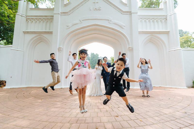 Guests at the wedding party dance and have fun