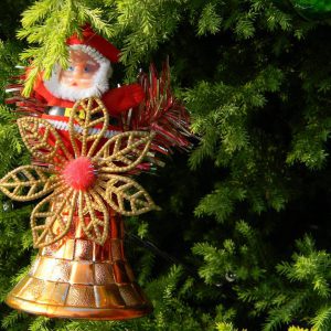 Christmas decoration on a Christmas tree