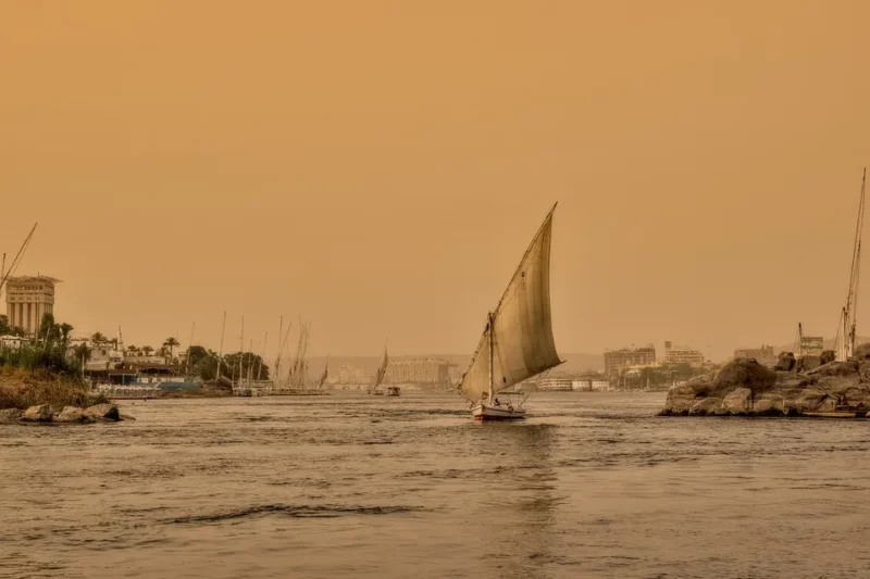 Boat on the Nile