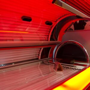 Solarium in a beauty salon